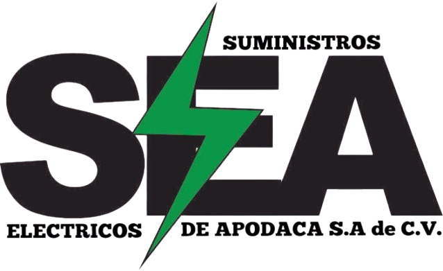 Logo Suministros Eléctricos de Apodaca SEA